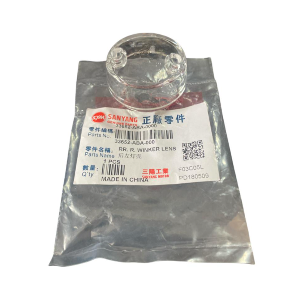 SYM X PRO 125 SAĞ ARKA SİNYAL CAMI 33652-ABA-000