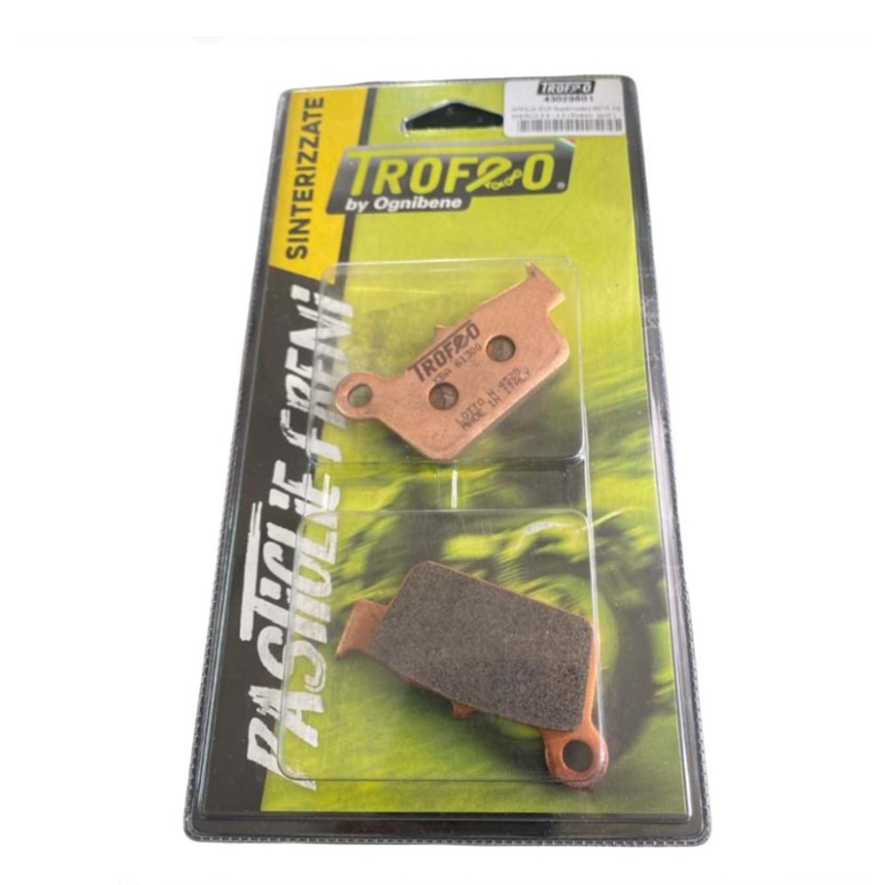 TROFEO BETA RR XTRAİNER ARKA FREN BALATASI SİNTERLİ 43029601
