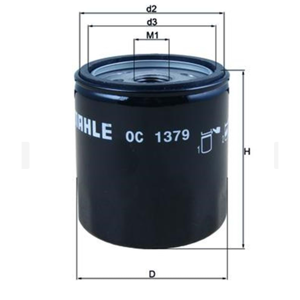 MAHLE 1379 YAĞ FİLTRESİ HARLEY DAVİDSON