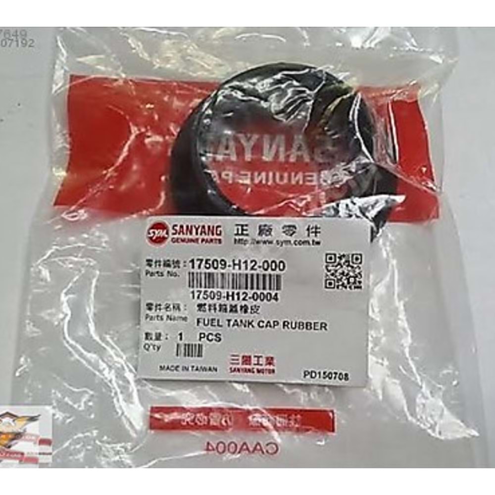 sym joyride 200 yakıt deposu boru contası 17509-H12-000