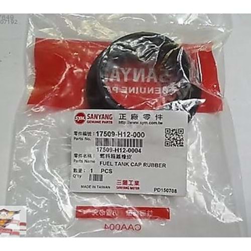 sym joyride 200 yakıt deposu boru contası 17509-H12-000