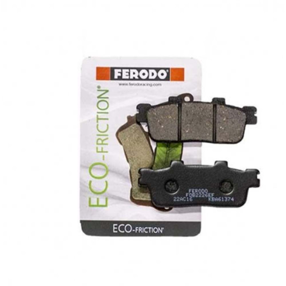 FERODO FDB2226EF SYM GTS 250 ARKA BALATA JOYRİDE 200 JOYMAX 250