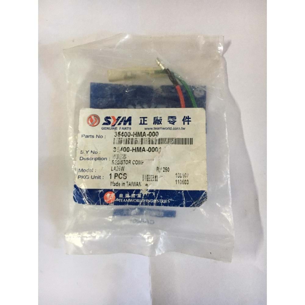 SYM GTS 250 İE EVO DİRENÇ KOMPRESÖRÜ 35400-HMA-000