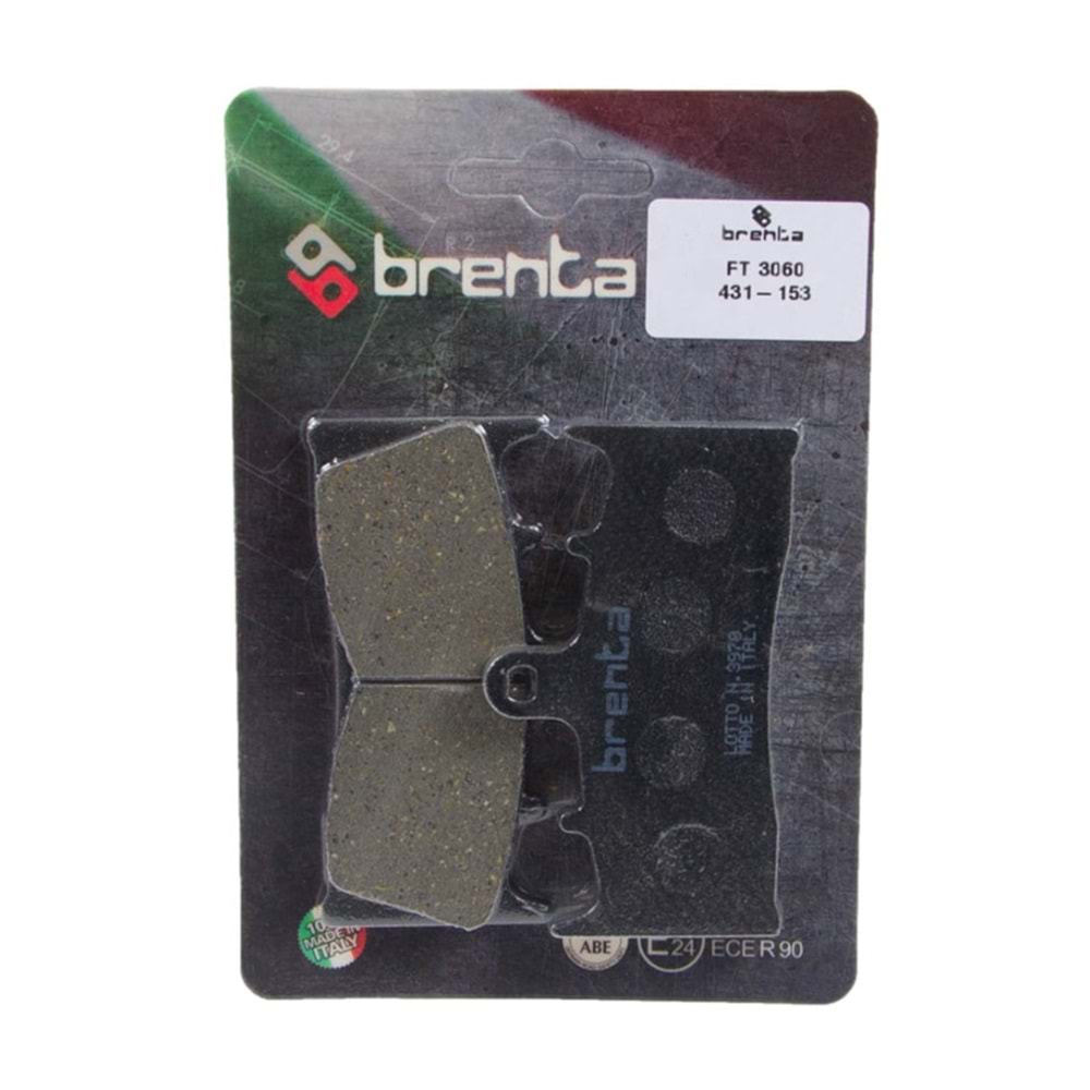 KAWASAKİ ZX6 R BRENTA ORGANİK FT 3060 FREN BALATASI 3060-431-153