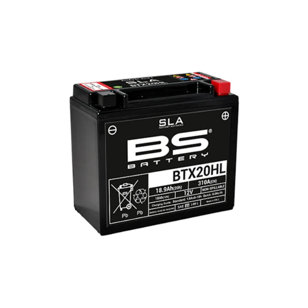 BS BATTERY BTX20HL (SLA) MOTOSİKLET AKÜSÜ