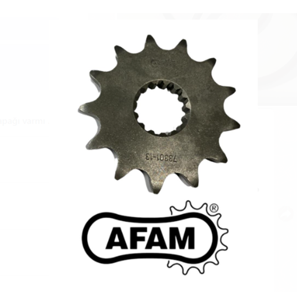 AFAM KTM EXC 125/250 , BETA 250 RR , HUSQVARNA TE/FE 250 ÇELİK 13 ÖN DİŞLİ #520