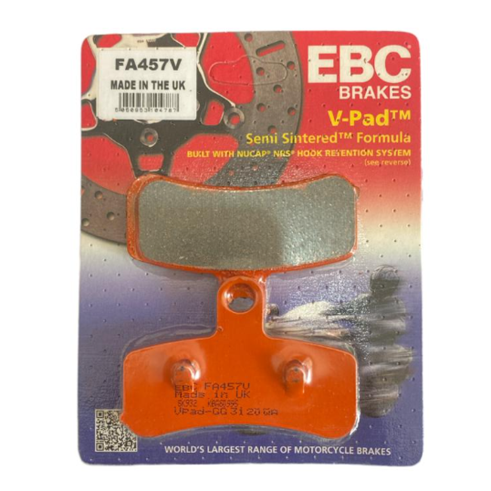 EBC FA457V HD FLSTFB Fat Boy, FLSTN Softail ,FXDB Street Bob 08-17 YARI SİNTER ÖN FREN BALATASI