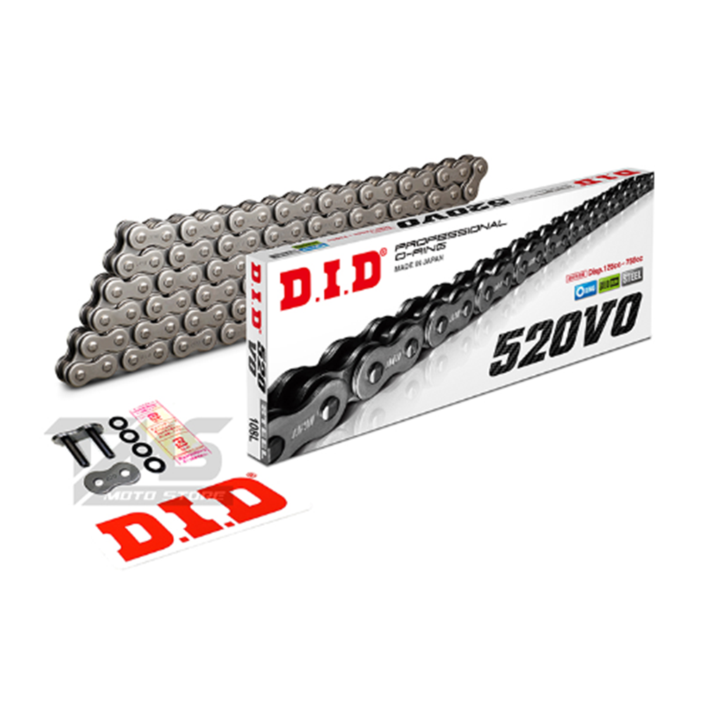 DID 520 ORİNG-108 LİNK ÇELİK ZİNCİR (O-RİNG CBR250R-CB250R