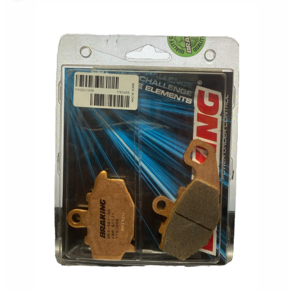 BRAKING 775CM56 SİNTERLİ ARKA FREN BALATASI