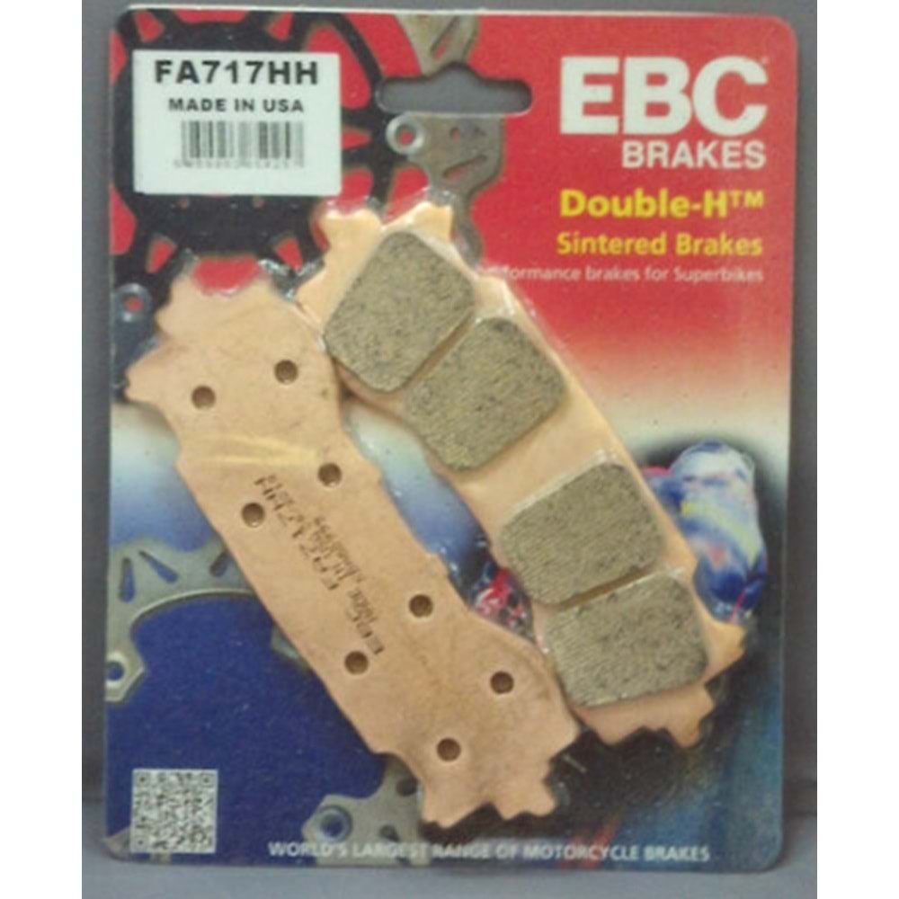EBC FA717HH HONDA GL1800 GOLDWING 18-20 SINTER ÖN FREN BALATASI