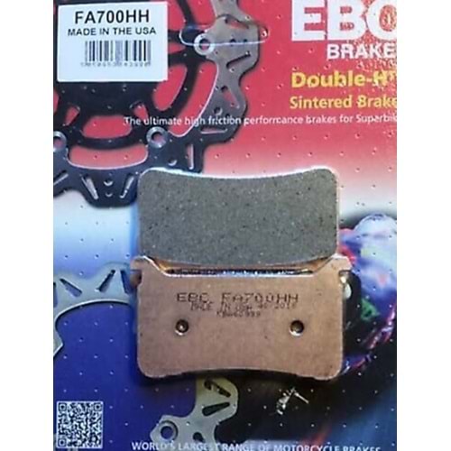 EBC FA700HH HONDA CBR600/1000 17-20 , VFR800X 17-18 SINTER ON FREN BALATASI