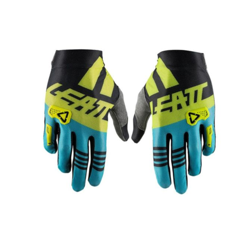 LEATT GPX 1.5 MAVİ SARI ELDİVEN L BEDEN LEATEMY