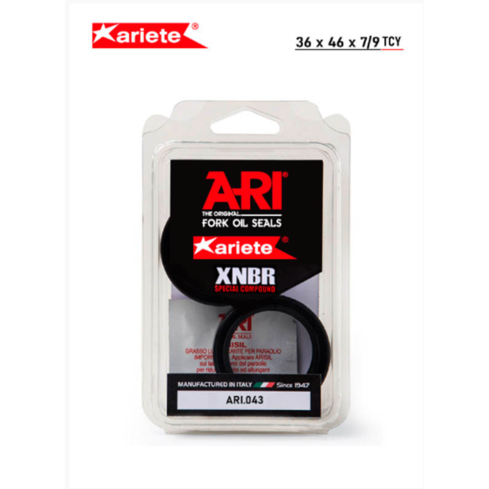 ARIETE ARI.043 ÖN AMORTİSÖR YAĞ KEÇESİ 36 X 46 X 7/9 TCY