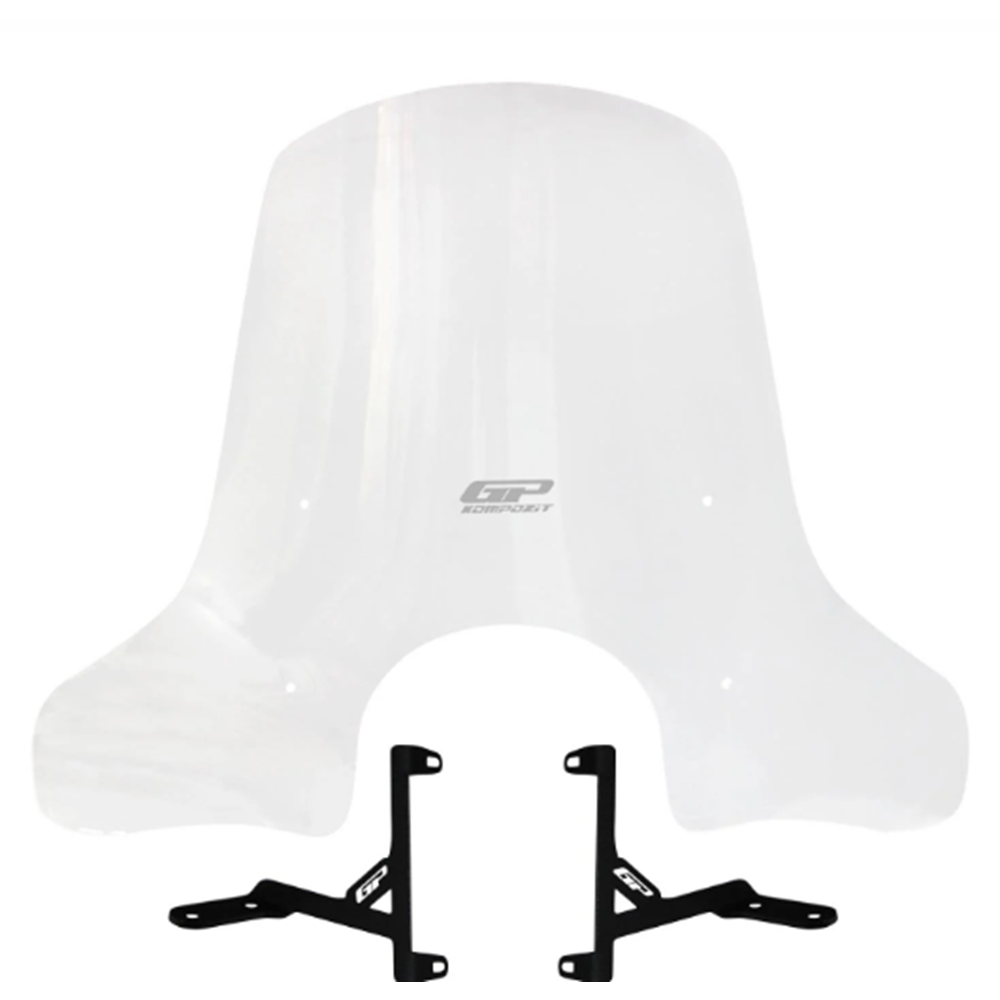 GP Kompozit SYM Fiddle 2009-2022 Uyumlu Ön Cam Şeffaf-GP16010411900875