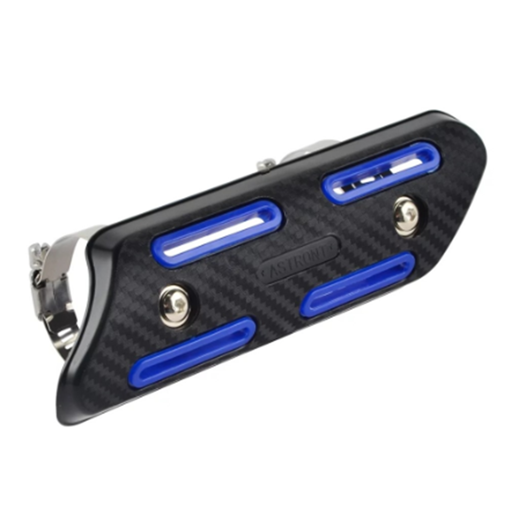 MOTOSİKLET EGZOZ KORUMA MAVİ HSB-6106