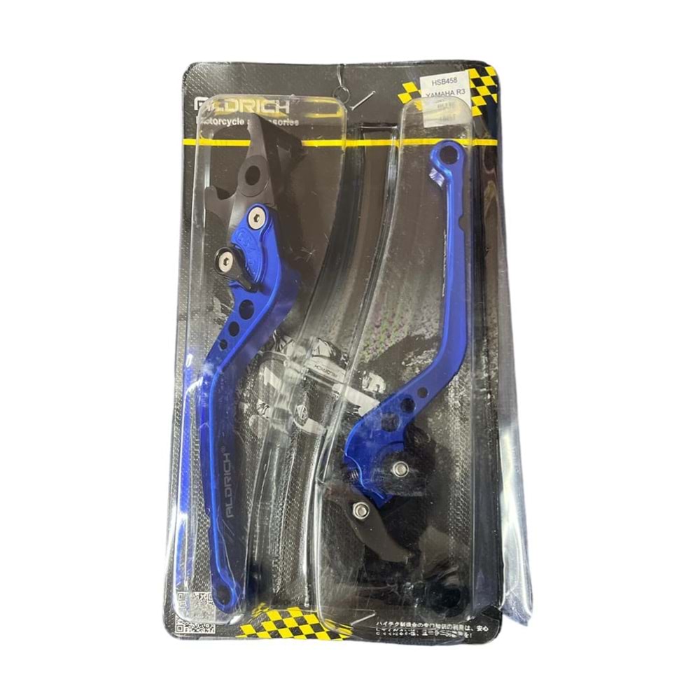 YAMAHA R25 AYARLANABİLİR FREN MANET MAVİ HSB458