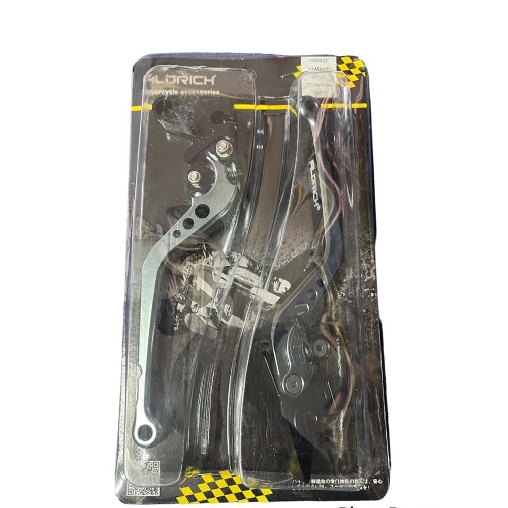 YAMAHA MT07 AYARLANABİLİR FREN MANET FÜME HSB432