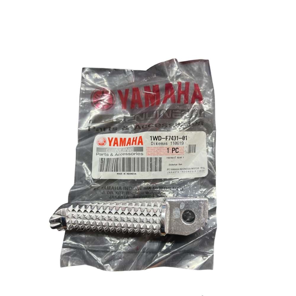 YAMAHA YZF R25-MT25 SOL ARKA BASAMAK ORJİNAL 2015-2021 1WD-F7431-01