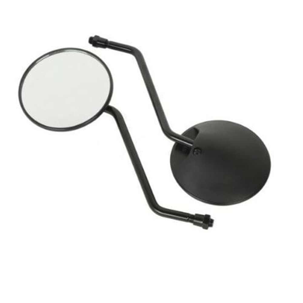 HSB YUVARLAK SİYAH AYNA 8MM HSB428