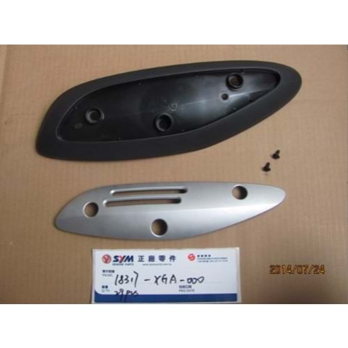 SYM FİDDLE 3 125- FİDDLE 3 200- EGZOZ KORUMASI 18317-XGA-000