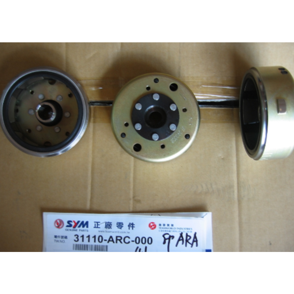 sym symphony 125 eski kasa sr 125 Manyeto Volanı 31110-ARC-000