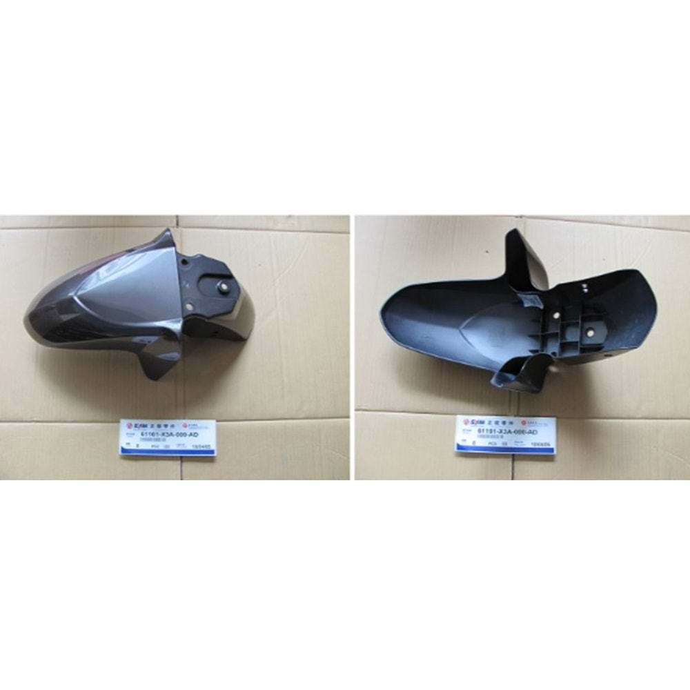 SYM SYMPHONY SR 125 ÖN ÇAMURLUK 61101-X3A-000-AD KOYU GRİ