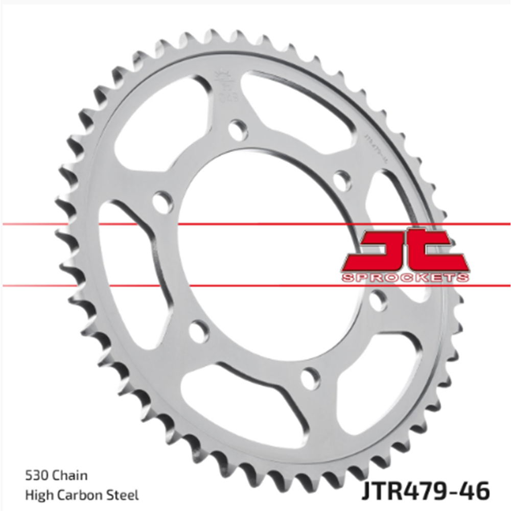YAMAHA FZ1/FZS/FZ6 FAZER S2-YZFR1UYUMLU ARKA DİŞLİ JTR479-46 MODEL YILLARI İÇİN AÇIKLAMA KISMINA BAKINIZ