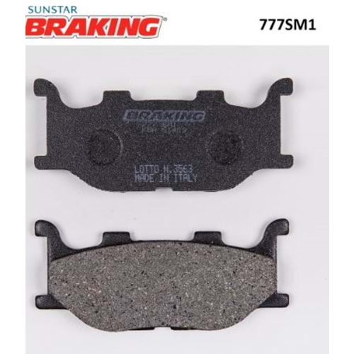 BRAKİNG 777SM1 YARI METALİK FREN BALATASI