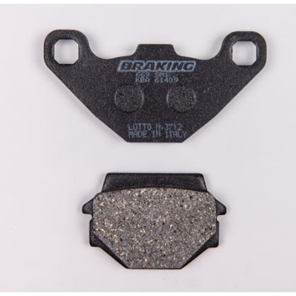 KAWASAKİ KLE 500 YARI METALİK FREN BALATASI ARKA 669SM1