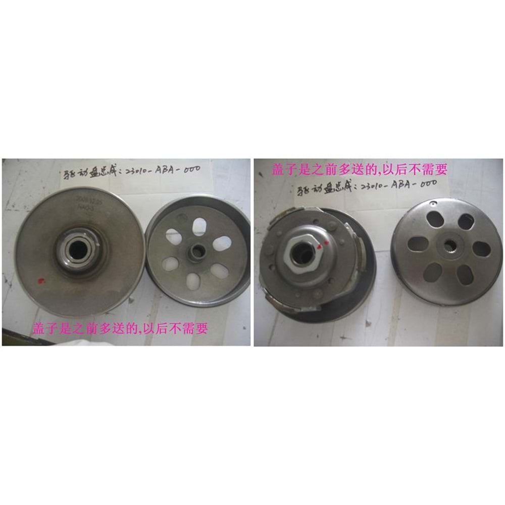 SYM SYMPHONY 125 ESKİ KASA ARKA VARYATÖR KOMPLE 23010-ABA-000