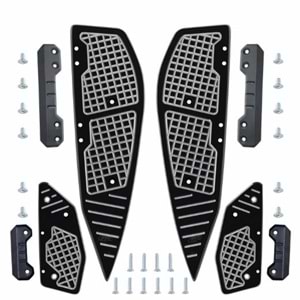 GP Kompozit Yamaha XMAX 250-400 2018-2022 Uyumlu Basamak Alüminyum GP19330259001496