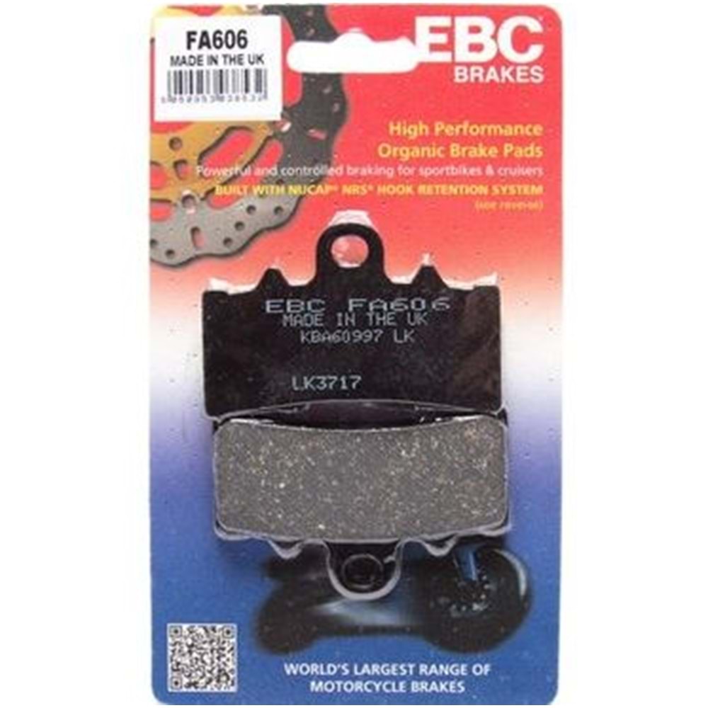 BMW G310 KTM DUKE 125 200 250 390 ÖN FREN BALATASI EBC FA606