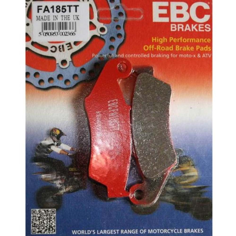 YAMAHA WR 250 BETA 250RR TRANSALP GASGAS EBC ÖN FREN BALATASI FA185TT