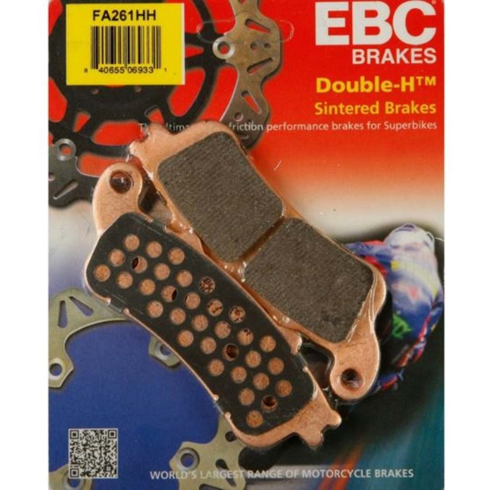 HONDA GOLDWİNG GL 1800 VFR 800 ST 1300 ÖN FREN BALATASI EBC FA261HH