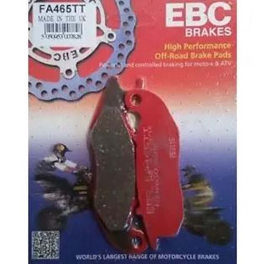 HONDA CRF250L , RALLY 13-20 KARBON ÖN FREN BALATASI EBC FA465TT