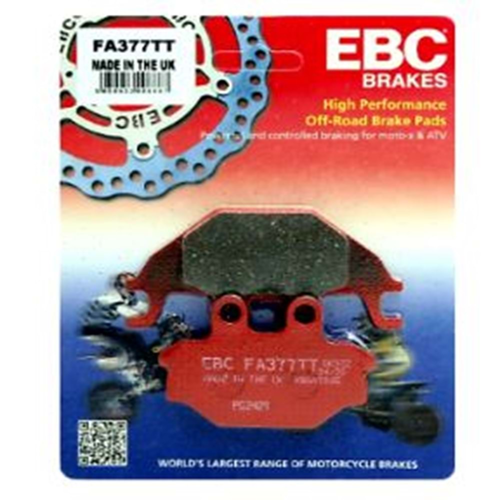 KYMCO MXU , KAWASAKI ATV KARBON FREN BALATASI EBC FA377TT