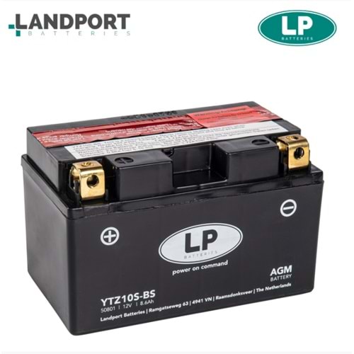 LP (LandPort) YTZ10S-BS AGM AKÜ