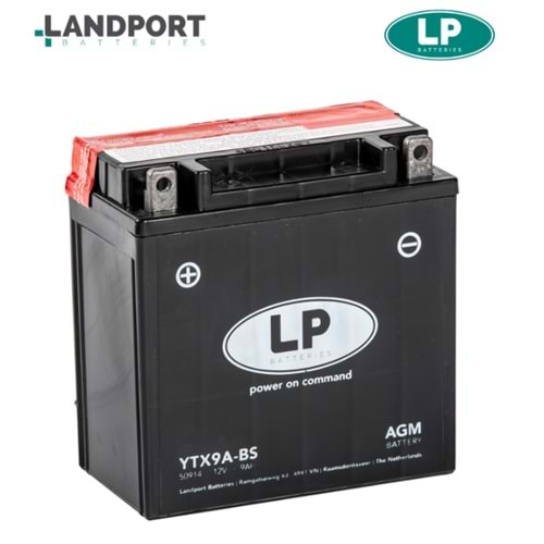 LP (LandPort) YTX9A-BS AGM AKÜ
