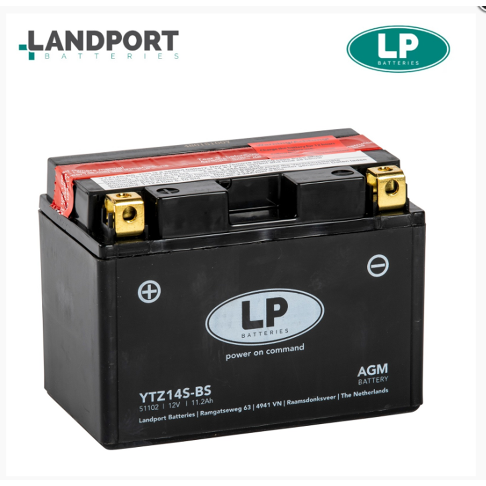 LP (LandPort) YTZ14S-BS AGM AKÜ