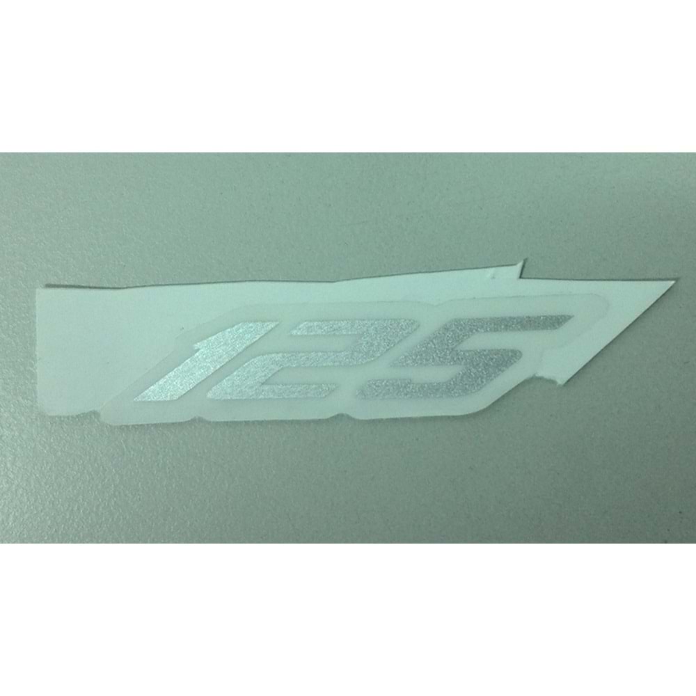 SYM JET X 125 STİCKER 125 YAZILI 87130-X8A-000