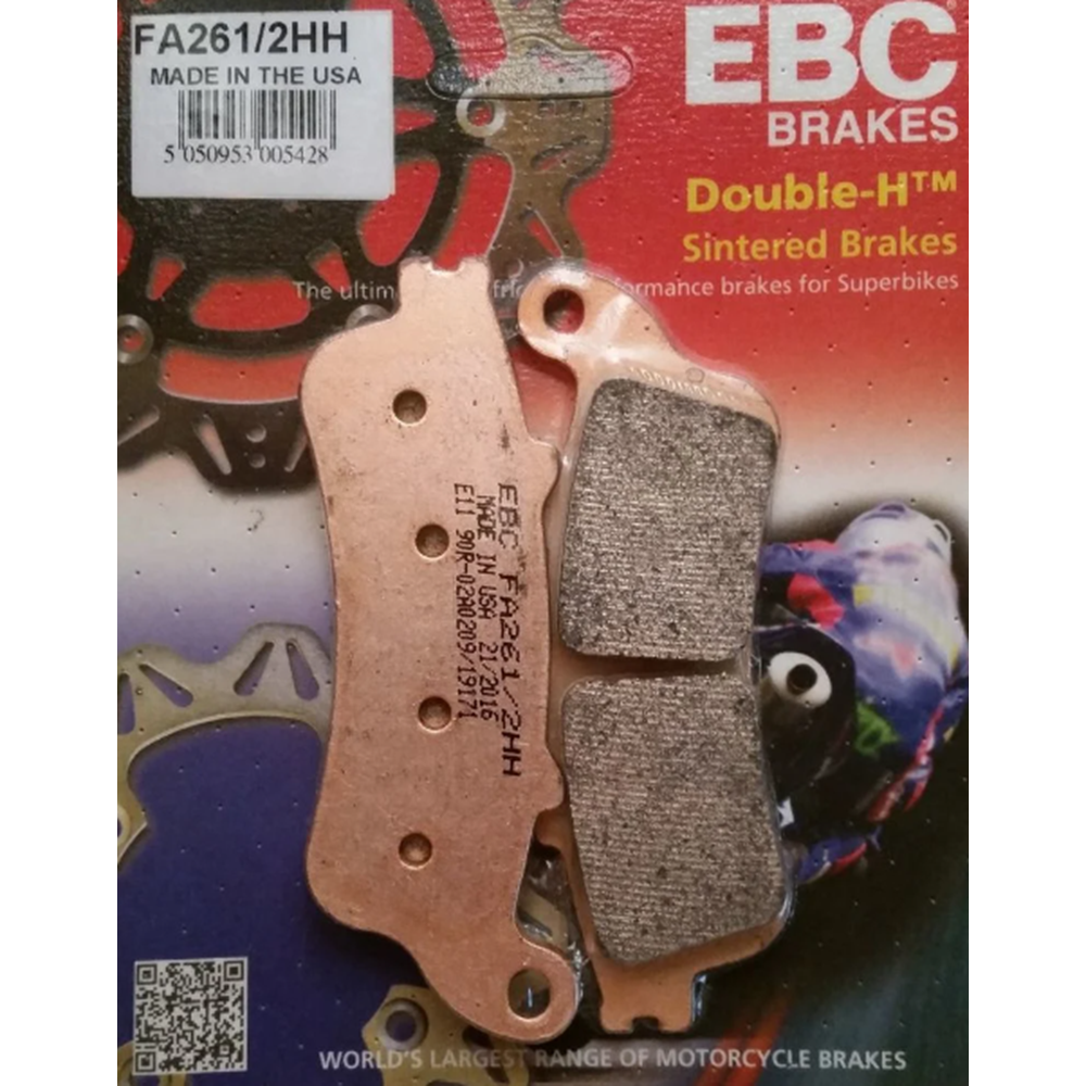 HONDA GL1800 02-09 , GL 1800 GOLDWING 06-18 SINTER ARKA FREN BALATASI EBC FA261/2HH