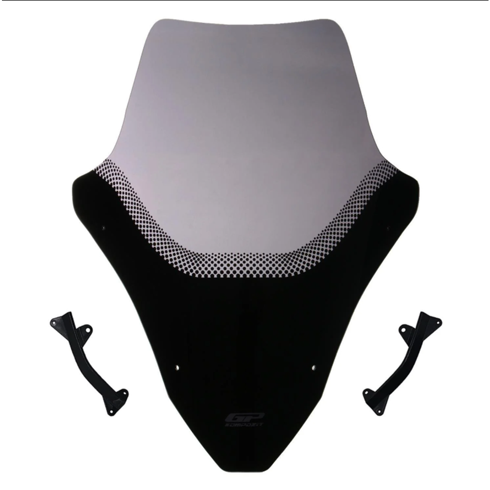 GP Kompozit Honda PCX 125 / 150 2021-2024 Uyumlu Spor Ön Cam Füme GP09330401202195