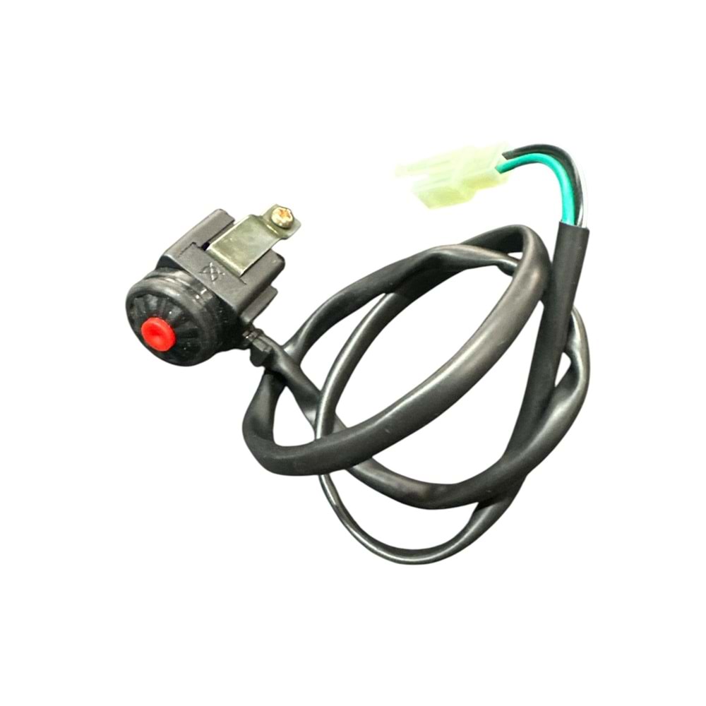 üniversal enduro cross start stop düğmesi (KIRMIZI)