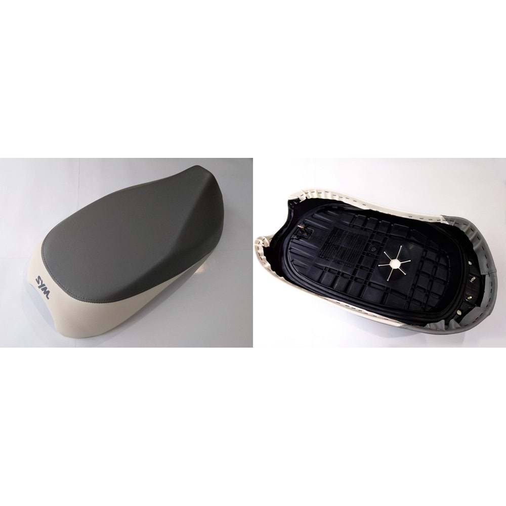 SYM MİO 100 SELE KOLTUK DERİ 77200-A7A-000-T5 AÇIK GRİ