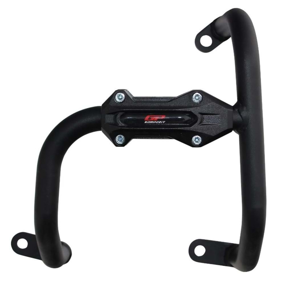GP Kompozit Yamaha XMAX 250 2018-2024 Uyumlu Egzoz Koruma Demiri Siyah GP19330200101606