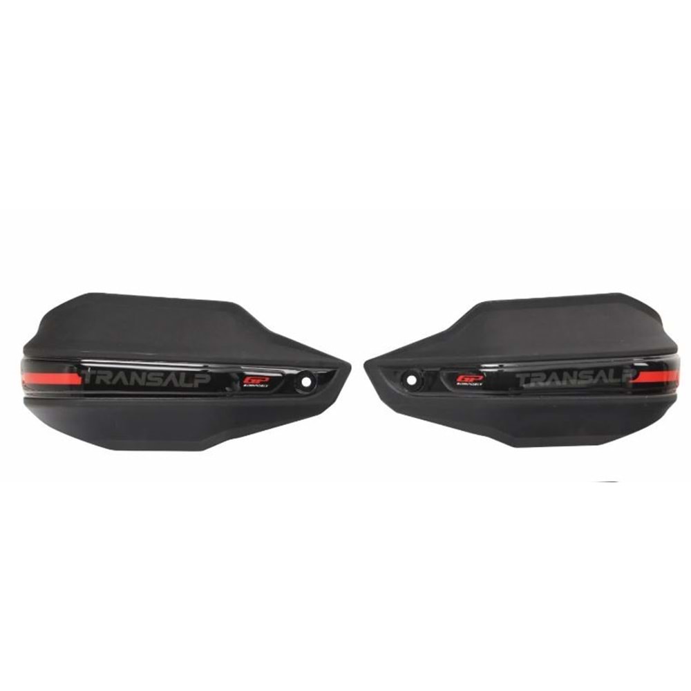 GP Kompozit Honda XL750L Transalp 2023-2024 Uyumlu Plastik Elcik Koruma Siyah GP09470300102362
