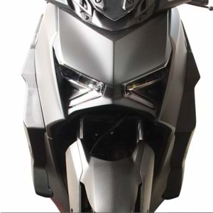 GP Kompozit Yamaha XMAX 250 2024 Uyumlu Bacak Koruma Siyah GP19330700102654
