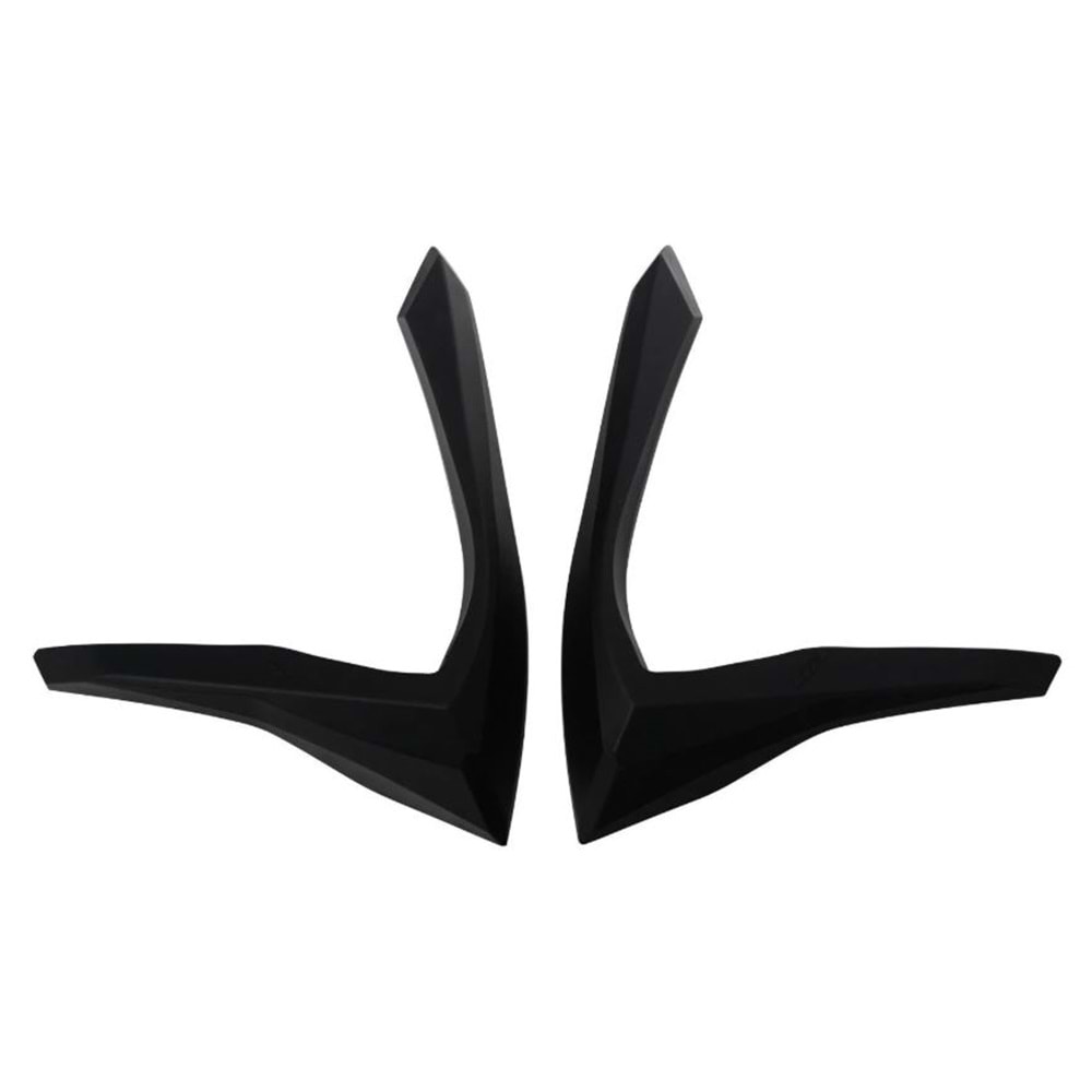 GP Kompozit Honda PCX 125 / 150 2021-2024 Uyumlu Üst Bacak Koruma Siyah GP09330700102251