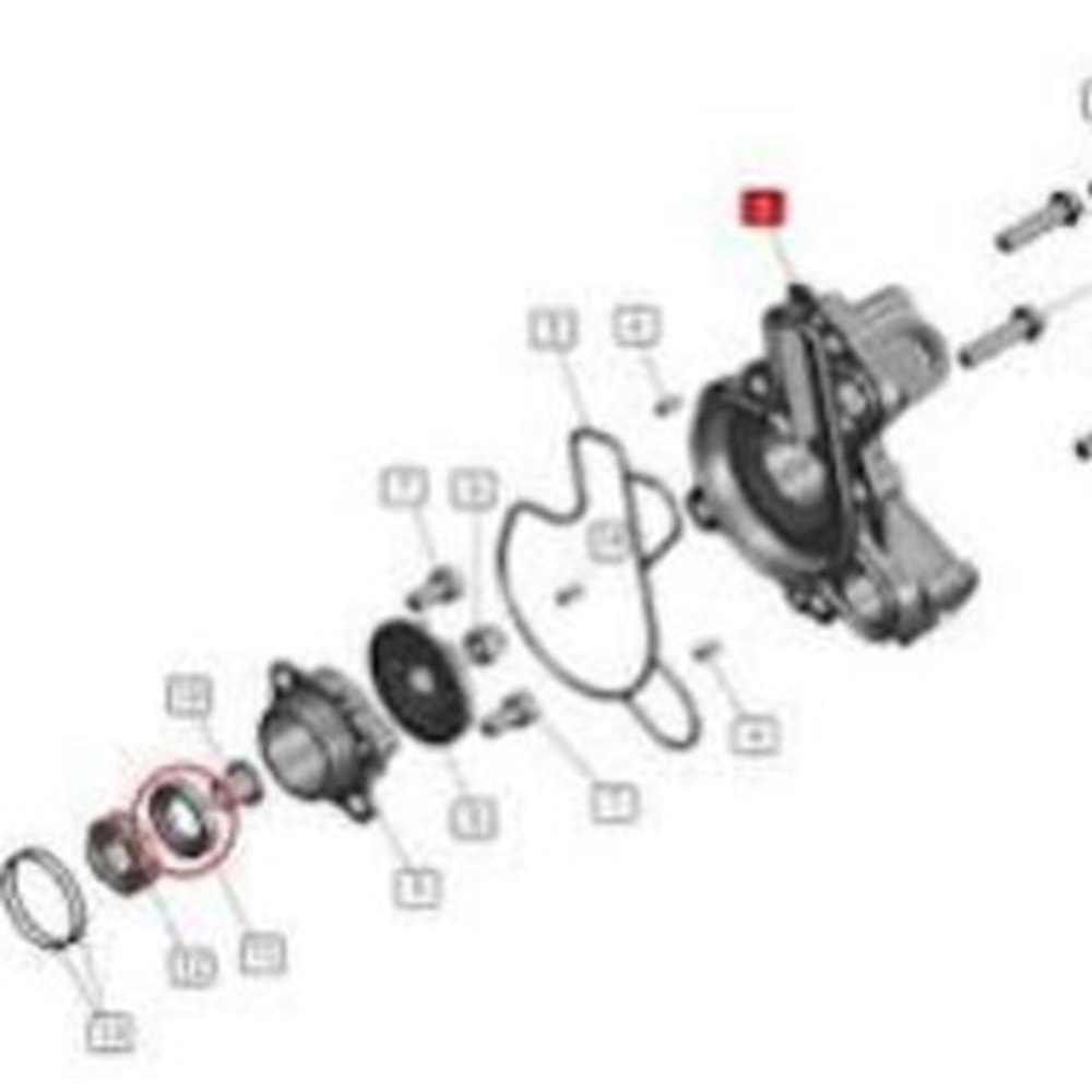 BAJAJ PULSAR NS 200 DOMİNAR 400 SU POMPA ORINGI JG601007