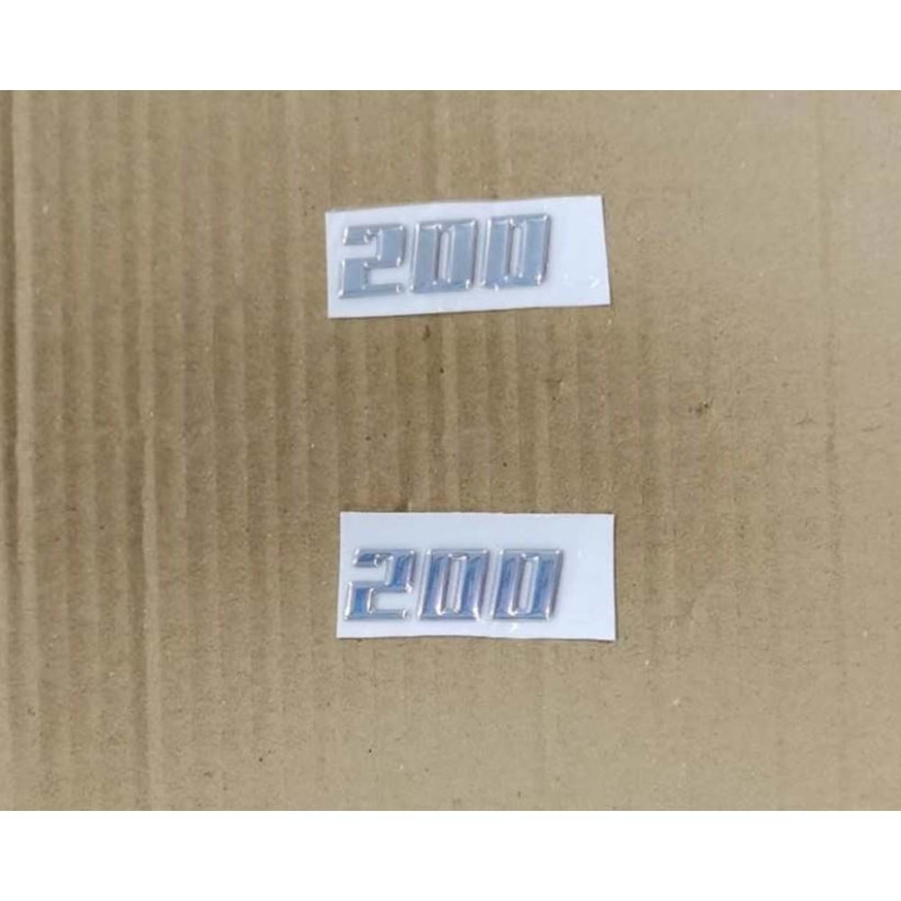 SYM SYMPHONY ST 200 E5 ÖN GÖĞÜS KAPAĞI LOGOSU 200 YAZISI 87123-XY1-000